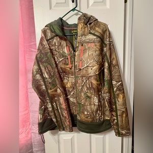 Women’s 2XL Under Armour Storm Cold Gear Scent Control Hooded Hunting Jacket